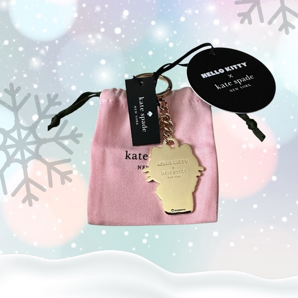 Hello Kitty X Kate Spade Bag Charm/Key Chain! - Picture 2 of 4